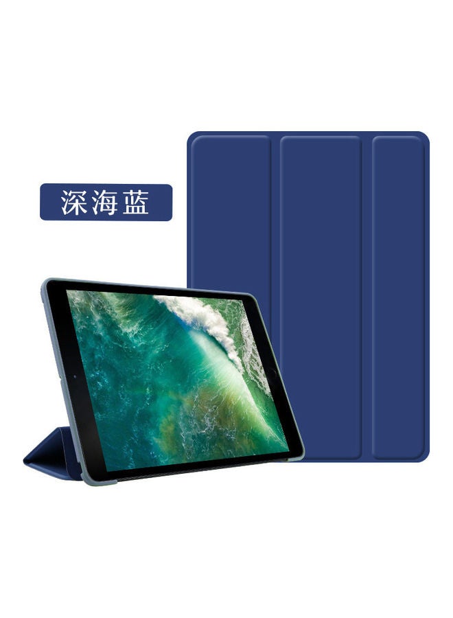 Protective Smart Flip Case And Cover For Tab S6 Lite p610/615 Blue - Image 3