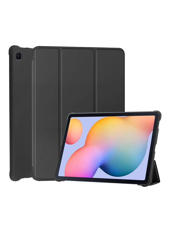 Generic - Protective Smart Flip Case And Cover For Tab S6 Lite p610/615 Black - Image 1