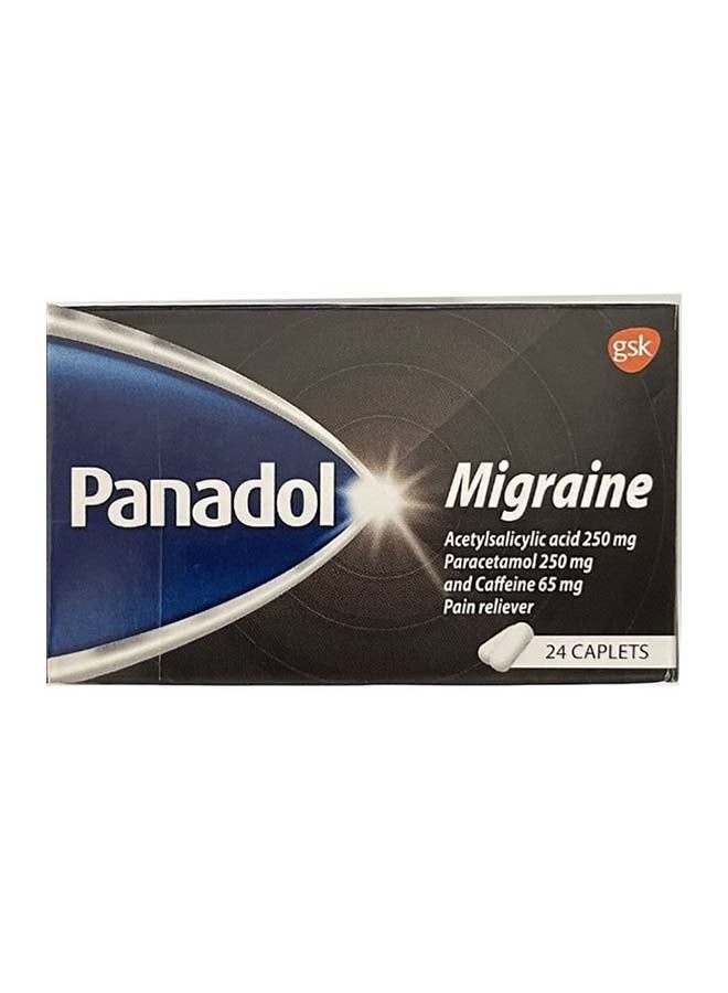 Panadol Migraine Tablets 24's  - Image 1