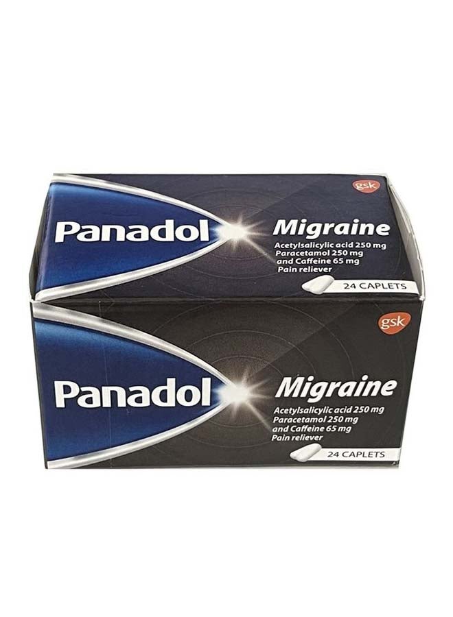 Migraine Tablets 24's - v1630930061/N40889331A_4