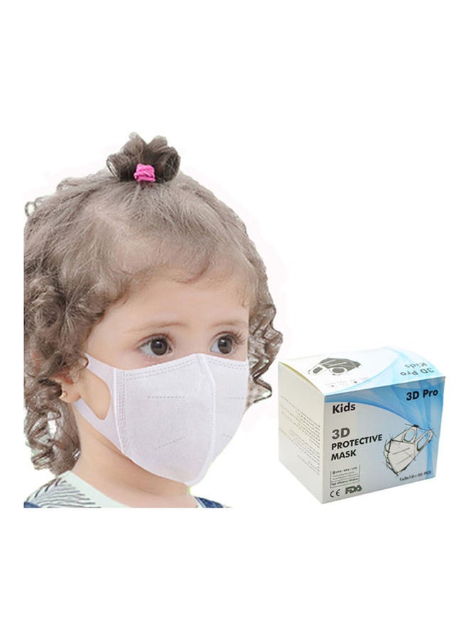 50-Piece 3D Kids Face Masks - Image 1
