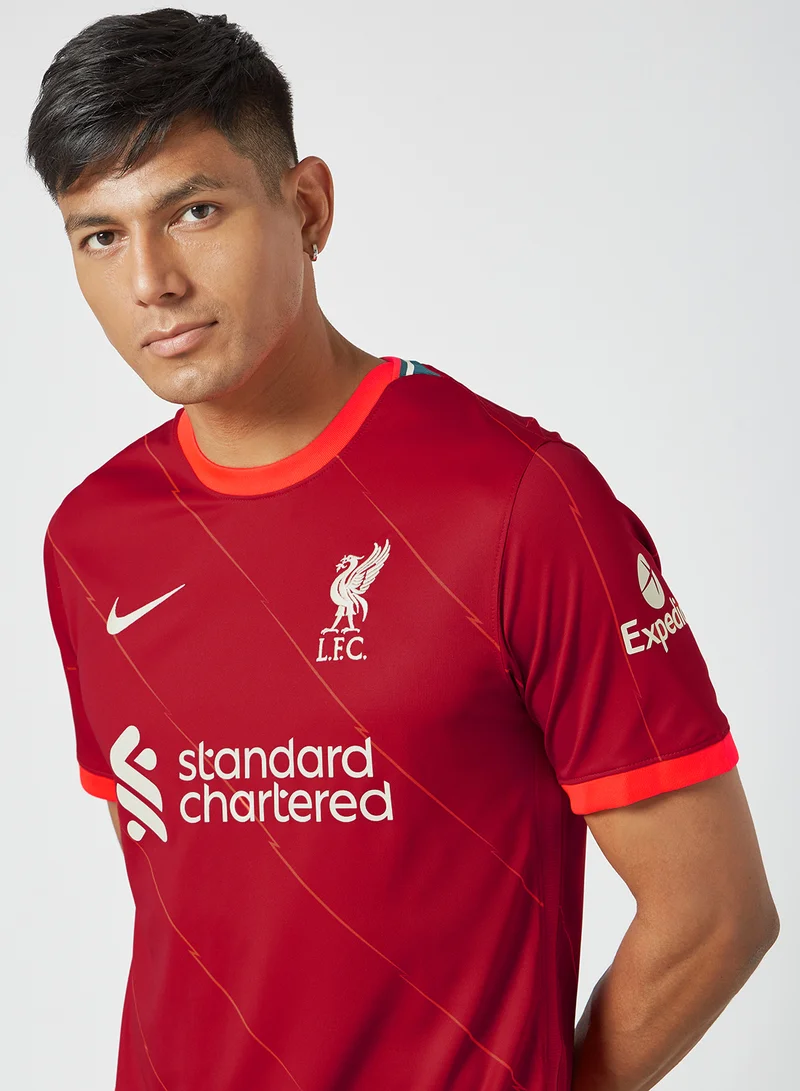 Nike Liverpool FC 2021/22 Stadium Home Football Jersey Red
