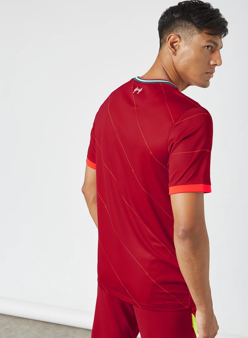 Nike Liverpool FC 2021/22 Stadium Home Football Jersey Red