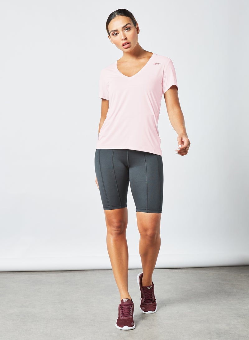 Reebok Activchill Athletic Training T-Shirt Lilac  - Image 3