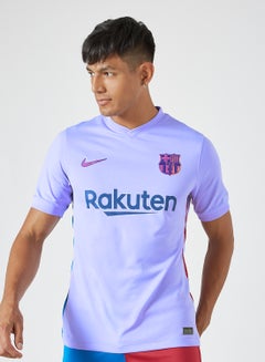 FC Barcelona 2021/22 Stadium Away Football Jersey Blue
