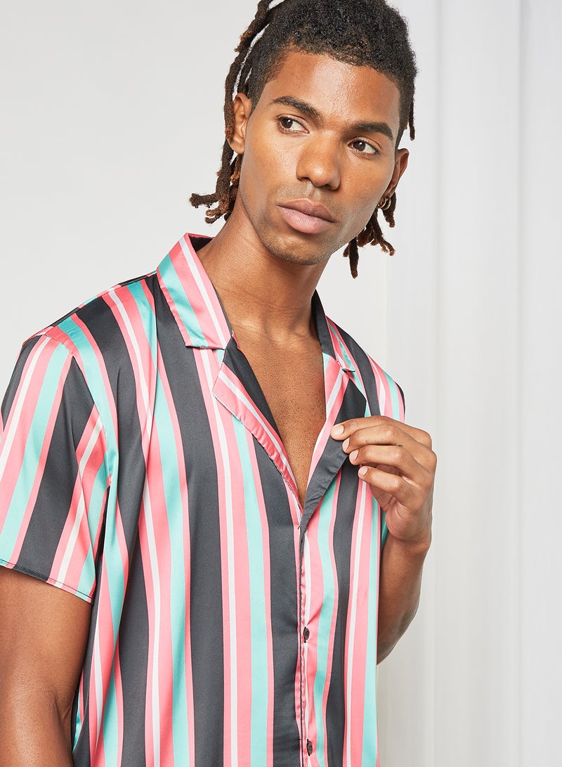 STATE 8 Stripe Print Shirt Multicolour  - Image 3