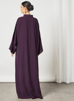 Casual Stylish Abaya Purple - v1630932310/N48968309V_3