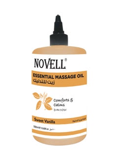 NOVELL Sweet Vanilla Essential Massage Oil 500ml 