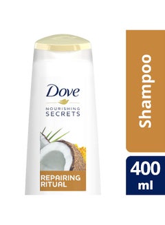 Dove Repairing Sulfate Free Coconut Shampoo 400ml  - Image 3