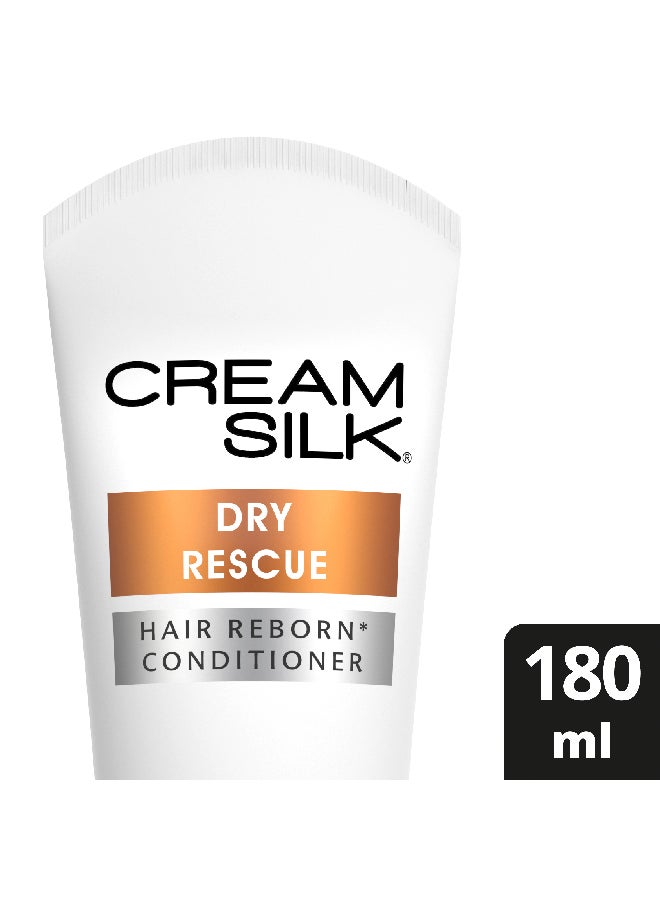 Cream Silk Dry Rescue Hair Reborn Conditioner White 180ml  - Image 2