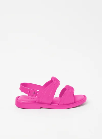 ميني ميليسا صندل مزين بعقدة للأطفال. Pink
