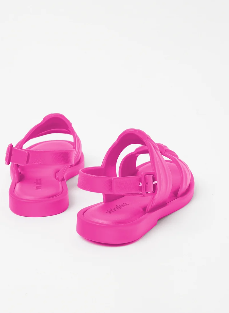 ميني ميليسا صندل مزين بعقدة للأطفال. Pink