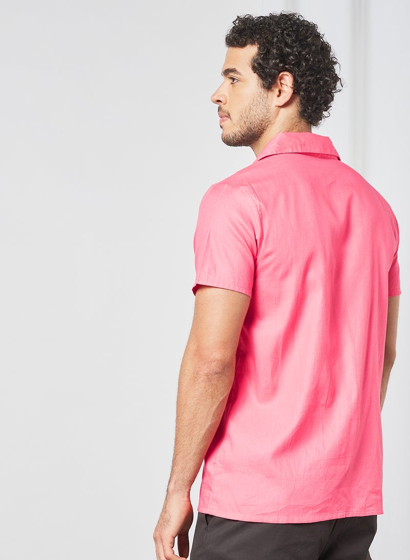 Casual Collared Shirt Pink - v1630933437/N45026738V_4