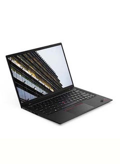 لينوفو لابتوب X1 كربون بشاشة مقاس 14 بوصة بدقة كاملة الوضوح ومعالج كور i7-1165G7 من الجيل الحادي عشر وذاكرة رام سعة 16 جيجابايت ومحرك أقراص SSD سعة 512 جيجابايت وبطاقة رسومات إنتل آيريس XE وويندوز 10 برو/إصدار دولي الإنجليزية/العربية أسود  - Image 2