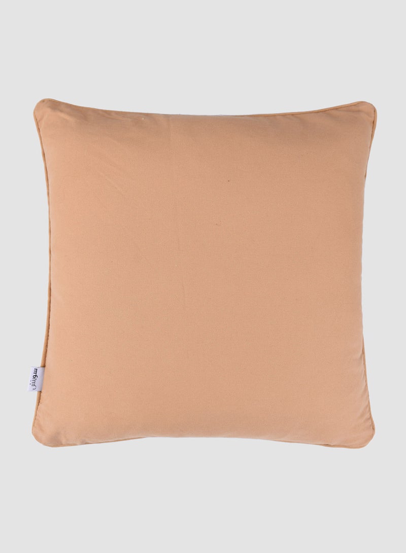 Switch Woven Faux linen Cushion, Unique Luxury Quality Decor Items for the Perfect Stylish Home Brown  - Image 2