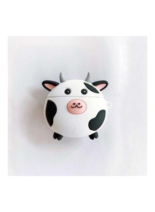 BGM - Cow Shaped Bluetooth Headphone Protective Case For Apple AirPods 1/2 Gen Multicolour - Image 1