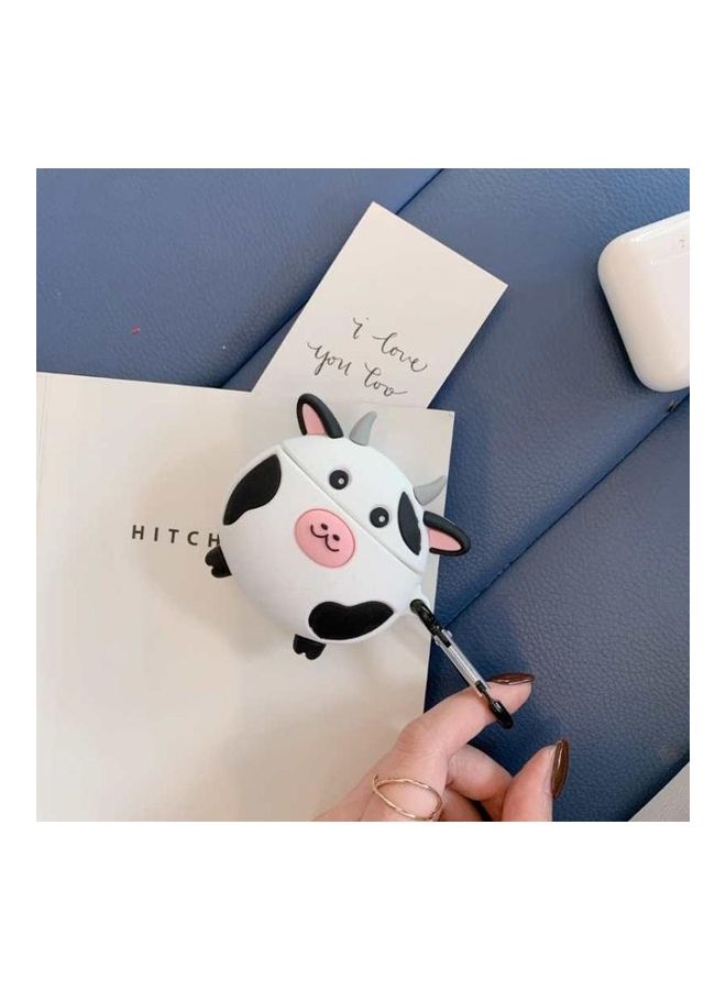 BGM - Cow Shaped Bluetooth Headphone Protective Case For Apple AirPods 1/2 Gen Multicolour - Image 1
