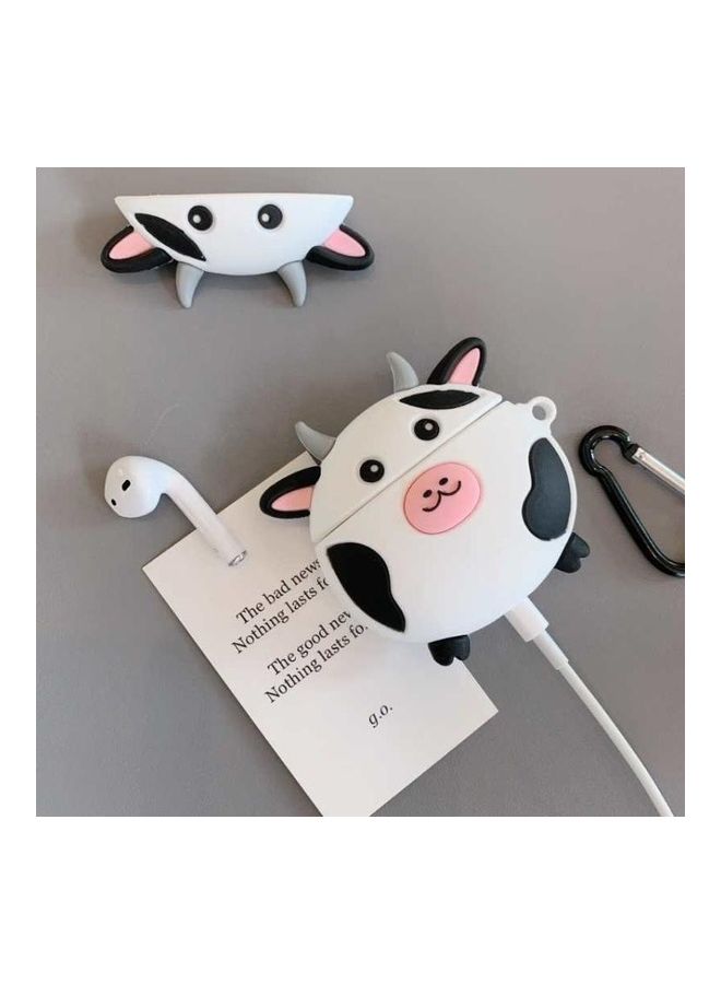 BGM - Cow Shaped Bluetooth Headphone Protective Case For Apple AirPods 1/2 Gen Multicolour - Image 1