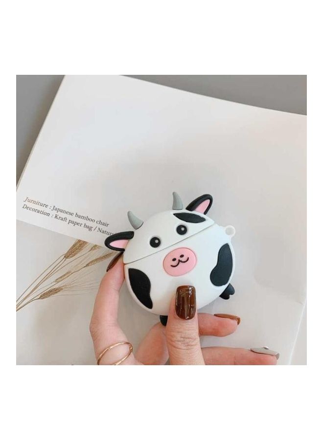 BGM - Cow Shaped Bluetooth Headphone Protective Case For Apple AirPods 1/2 Gen Multicolour - Image 1