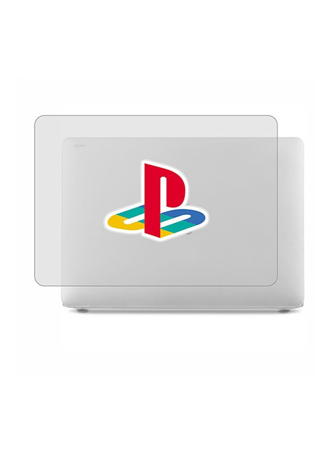 Theodor 2-Piece Protective Hardshell Rubberized Case Cover For MacBook Air Silver - Image 1