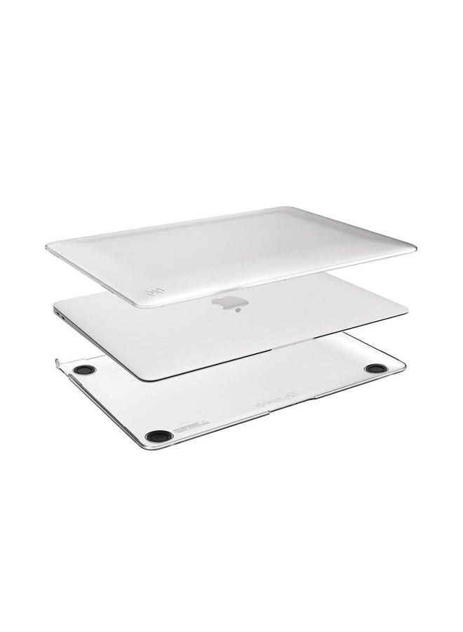 Theodor 2-Piece Protective Hardshell Rubberized Case Cover For MacBook Air Silver - Image 2