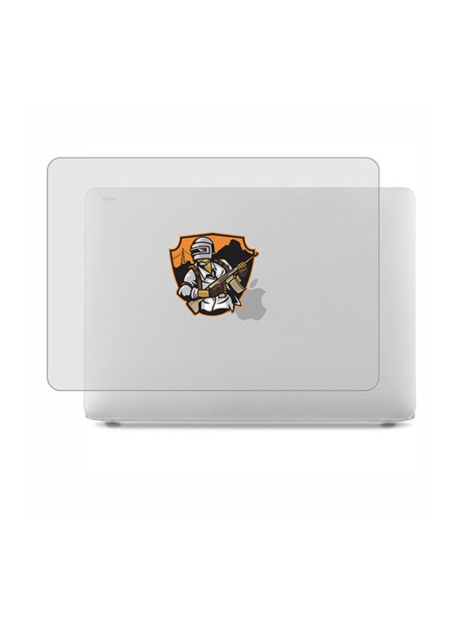 Theodor 2-Piece Protective Hardshell Rubberized Case Cover For MacBook Air Silver - Image 1