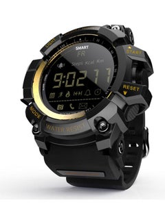 LOKMAT MK16 Waterproof EL Luminous Sports BT Smart Watch For Android / iOS Gold  - Image 1