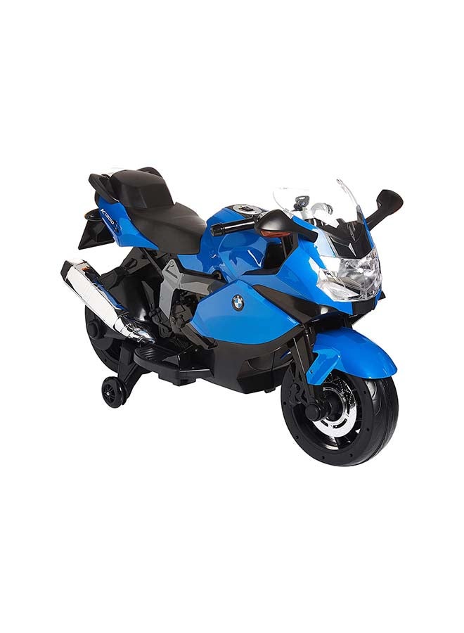 Toyland Electric Balanced Ride On Bike For Kids-BMW-K1300S-Blue Multicolour 109cm  - Image 1