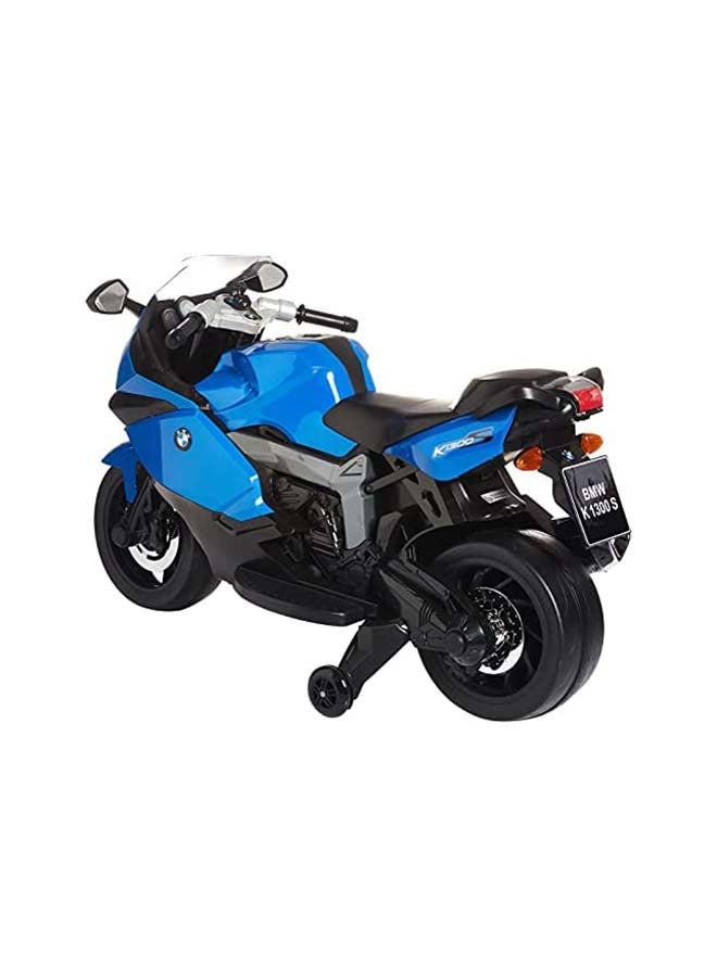 Toyland Electric Balanced Ride On Bike For Kids-BMW-K1300S-Blue Multicolour 109cm  - Image 2