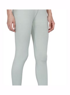 Miss London High Waist Ultra Soft Tummy Support Stretchy Leggings Green  - Image 4