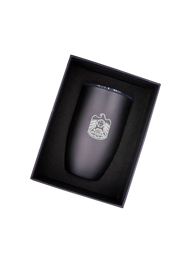 ROVATTI 1-Piece Pola Stainless Steel Take Away Mug UAE Black 224ml - Image 2