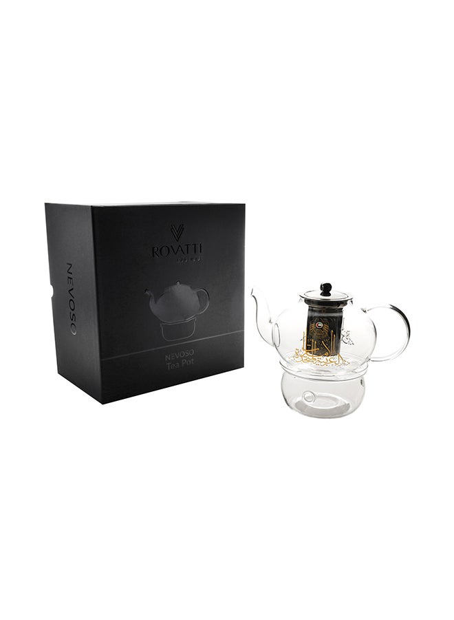 ROVATTI 3-Piece Set Nevoso Tea Pot UAE Gold - Image 3