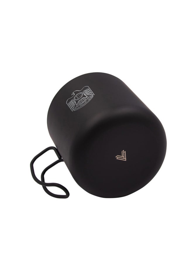 ROVATTI 1-Piece Pola Stainless Steel Mug UAE Black 400ml - Image 2