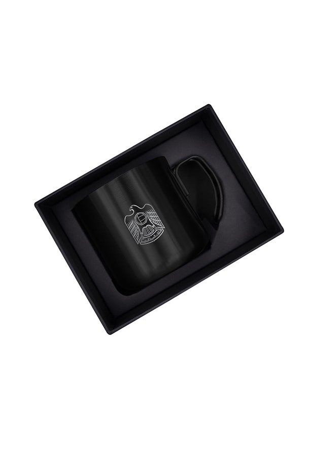 ROVATTI 1-Piece Pola Stainless Steel Mug UAE Black 400ml - Image 3