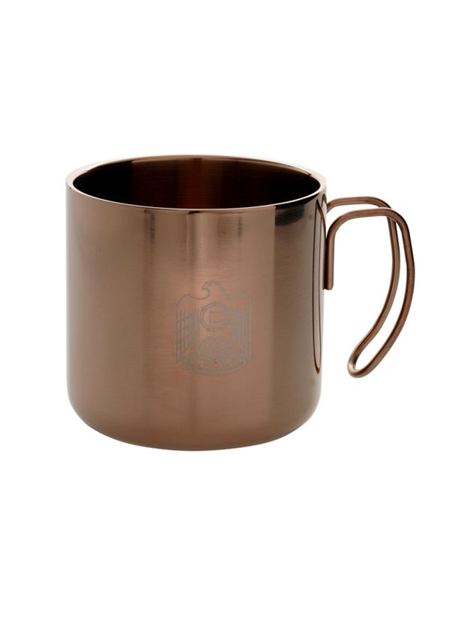 ROVATTI 1-Piece Pola Stainless Steel Mug UAE Bronze 400ml - Image 1
