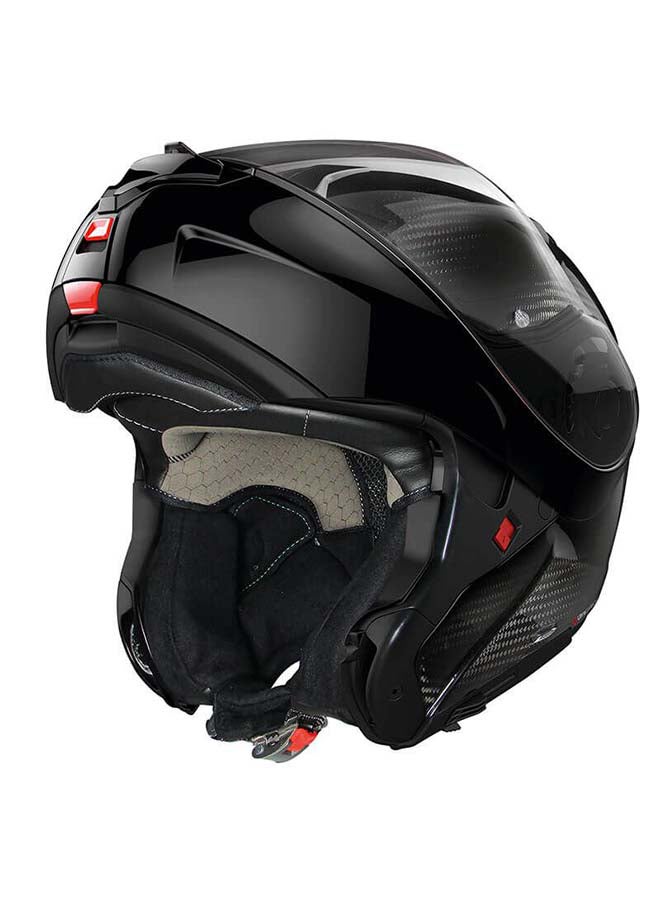 Nolan - X-Lite Ultra Dyad Flat Black Flip-Up Motorcycle Helmet - Image 1