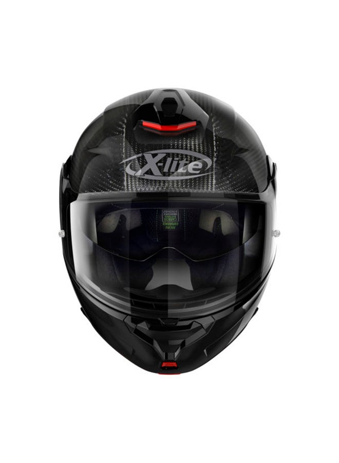 Nolan - X-Lite Ultra Dyad Flat Black Flip-Up Motorcycle Helmet - Image 1