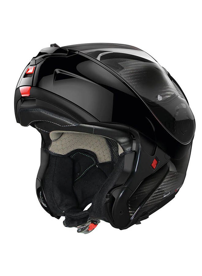 Nolan X-Lite Ultra Dyad Flat Black Flip-Up Motorcycle Helmet  - Image 2
