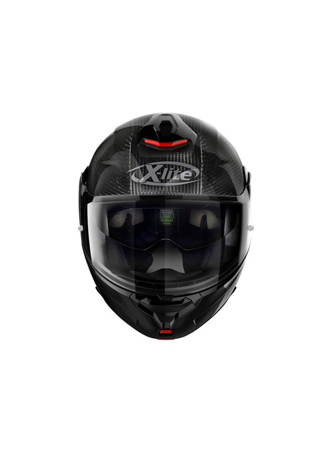 Nolan - X-Lite Ultra Dyad Flat Black Flip-Up Motorcycle Helmet - Image 1