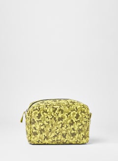 STATE 8 Camo Print Wash Bag Yellow  - Image 1