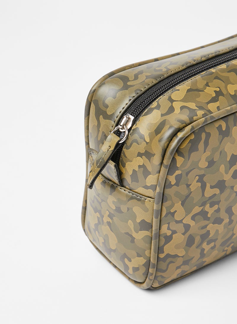 STATE 8 Camo Print Wash Bag Multicolour - Image 3