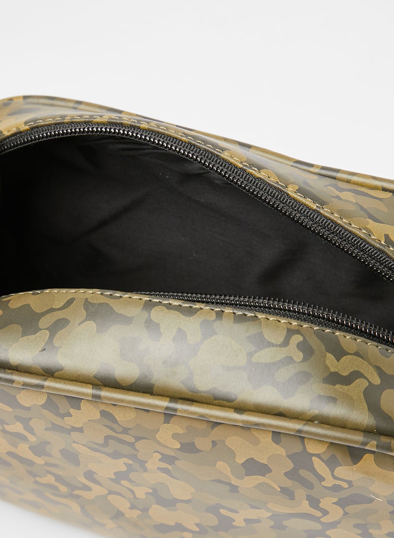 STATE 8 Camo Print Wash Bag Multicolour - Image 4