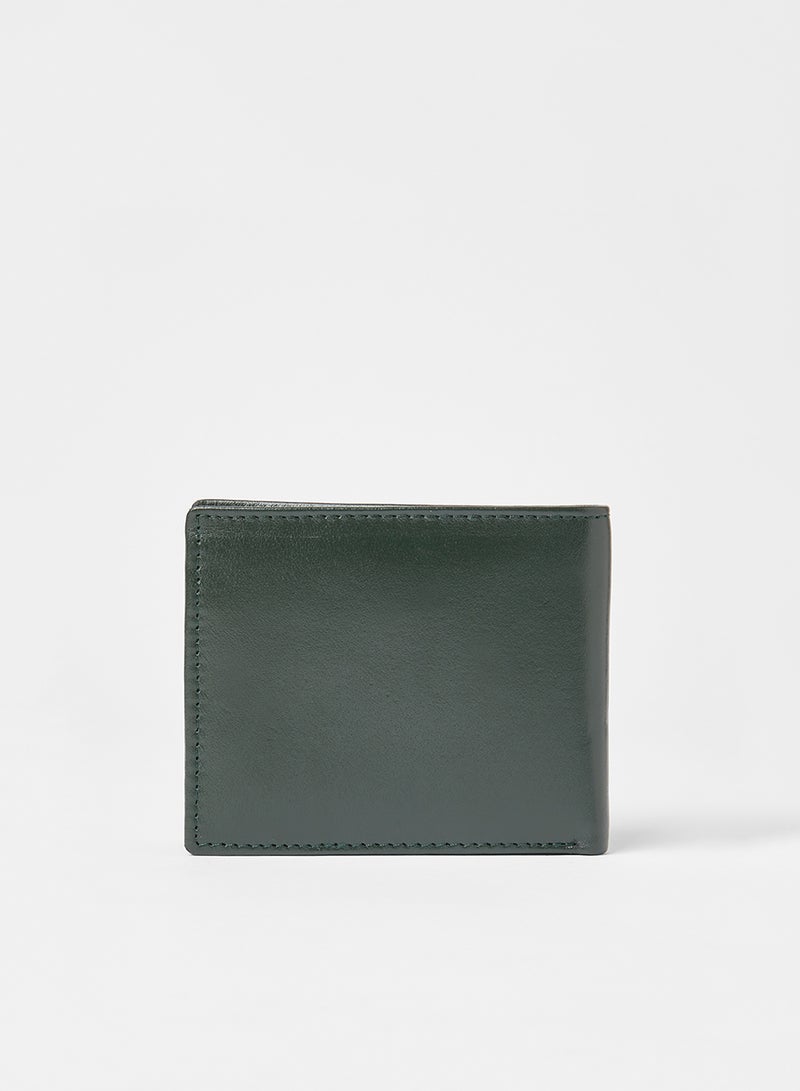 Sivvi x D'Atelier Leather Bi-Fold Wallet Green - Image 2