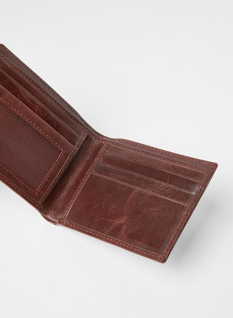 Sivvi x D'Atelier Cut-Out Leather Wallet Brown - Image 4