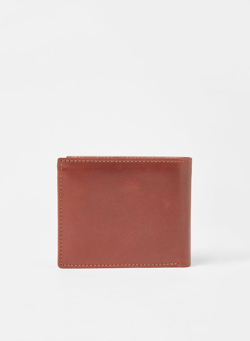 Sivvi x D'Atelier Leather Bi-Fold Wallet Brown - Image 3