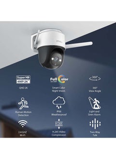 Security Camera Outdoor with Floodlight and Sound Alarm - v1630995075/N50655957A_2