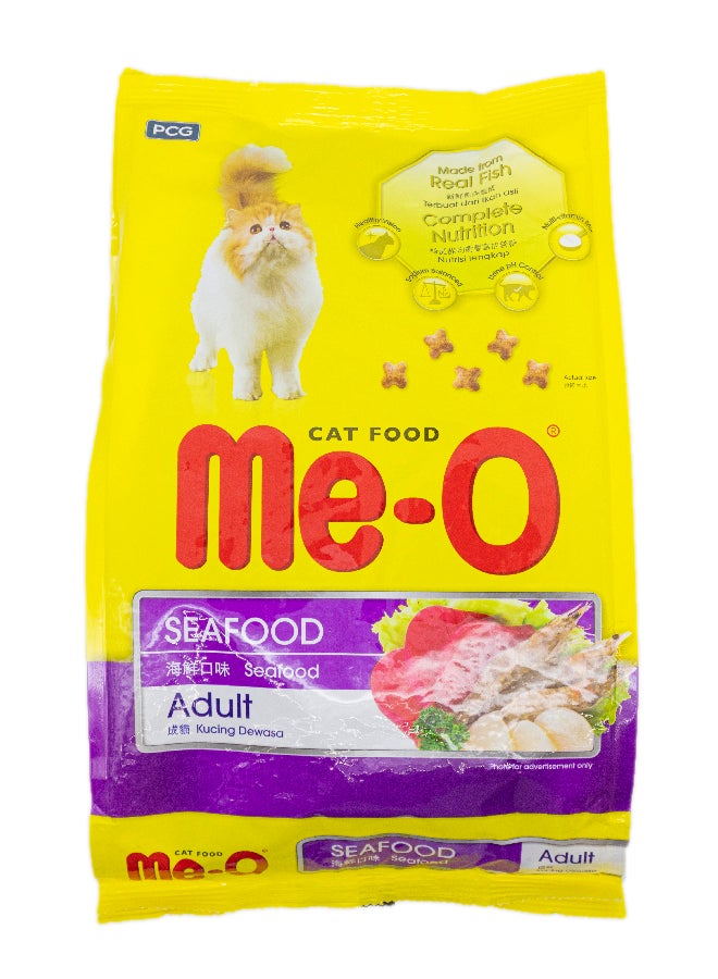 Me-O Seafood Dry Adult Cat Food 1.2kg