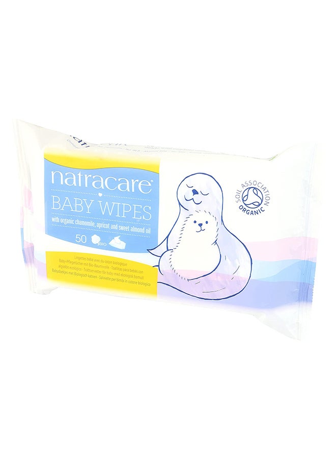 Organic Cotton Baby Wipes 12 Packs x 50 Wipes, 600 Count - v1630997528/N32629917A_2