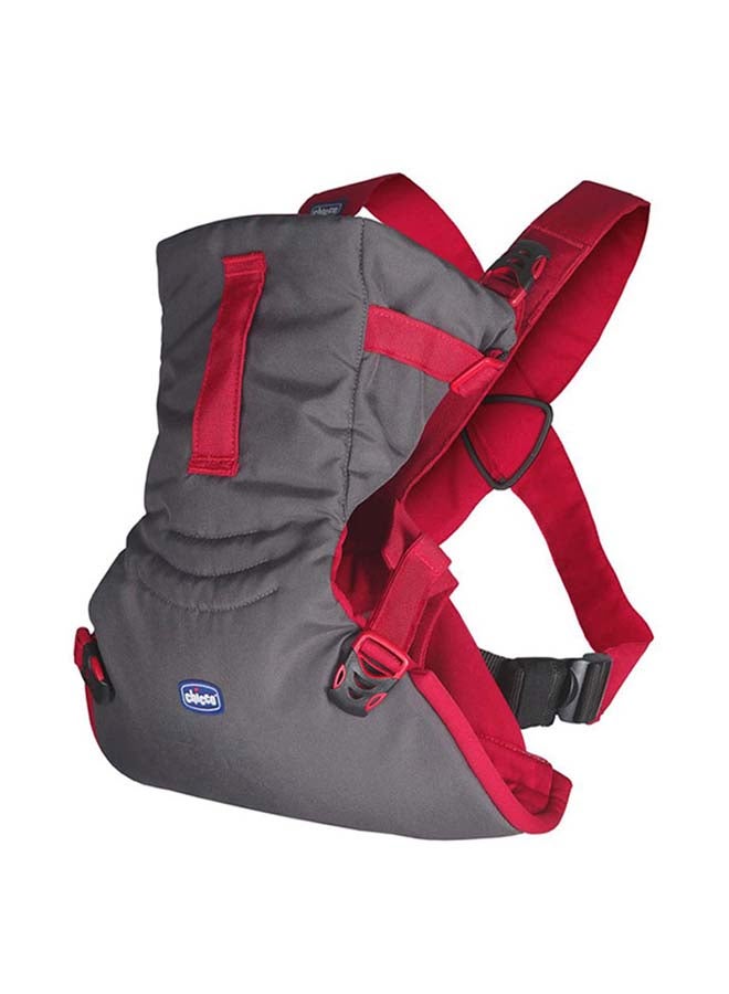 Chicco Easy Fit Baby Carrier - Grey/Red - Image 1