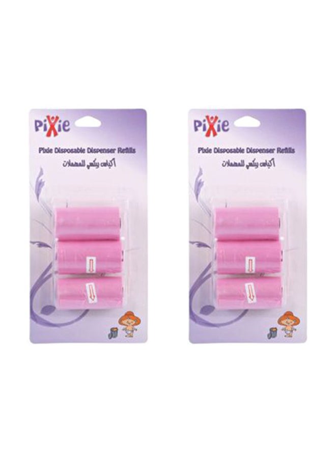 Pixie 2-Piece Disposable Bag Dispenser Refills  - Image 4